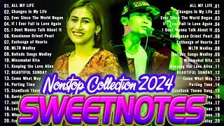 SWEETNOTES Cover Beautiful Love Songs💥SWEETNOTES Music Love Songs Cover💥SWEETNOTES Nonstop 2024 [upl. by Freed563]