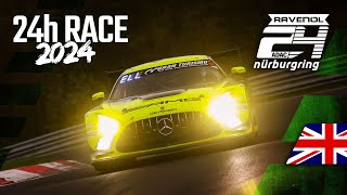 Qualifying 2  ADAC RAVENOL 24h Nürburgring 2024  🇬🇧 [upl. by Yule]