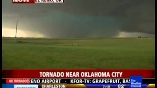 TWC Mike Bettes Final Report Before Being Hit by Tornado [upl. by Ansaev673]