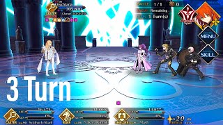 FGO NA Lostbelt 5 Olympus Kirschtaria Wodime 3 Turn Clear [upl. by Yesdnil562]