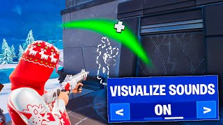 Heres Why I Started Using Visualize Sound Effects In Chapter 4 Fortnite Tips amp Tricks [upl. by Namrak]