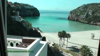 Apartamento en calan porterMenorca a pie de playa [upl. by Ellened]