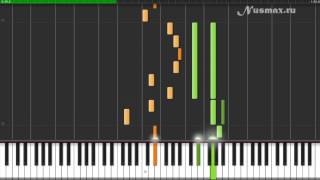 JN Howard  Rue’s whistle song OST Hunger Games Piano Tutorial Synthesia  Sheets  MIDI [upl. by Anai162]