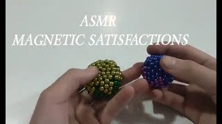 🧮ASMR KULKI MAGNETYCZNE  MAGNETIC BALLS [upl. by Yurt]