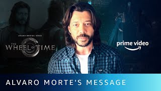 Alvaro Morte Aka Logains Message to India  The Wheel of Time  Amazon Prime Video [upl. by Septima]