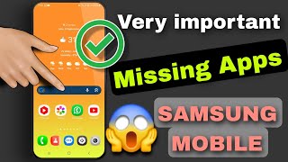 Very important amp Usfull missing Apps every Samsung Smartphones 😱 [upl. by Carol]