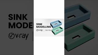 Sink Modelling 3DS Max Tutorial  3D Modeling Tutorial for Beginners  3dsmax 3dmodeling autodesk [upl. by Ettenwad]