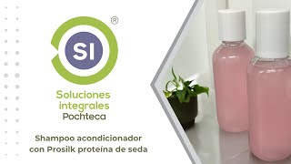 Shampoo acondicionador con Prosilk proteína de seda [upl. by Lilaj358]