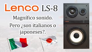 Magníficos altavoces vintage Lenco LS8 pero no todo de ellos es Lenco tienen sorpresa [upl. by Dominica]