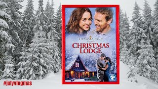 Thomas Kinkade Presents Christmas Lodge DVD julyvlogmas Day 2 moviecollection [upl. by Nortad]