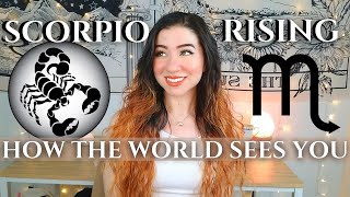 All About SCORPIO RISING Ascendant Sign Personality Strengths Weaknesses amp Celebrities [upl. by Shepp]