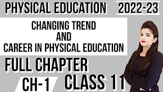 MCQs Chapter 1 Physical Education Class 11 CBSE  Changing Trends amp Career In Physical Education [upl. by Viquelia]