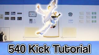 Taekwondo 540 Kick Tutorial  GNT How to [upl. by Placeeda983]