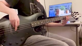 Iron Reagan  Miserable Failure bass cover [upl. by Nwahsud]