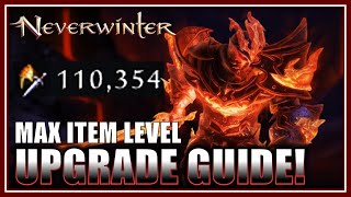 Step by Step Upgrade Guide for Neverwinter Module 29  From Zero to Max Item Level amp Total Cost [upl. by Hayn]