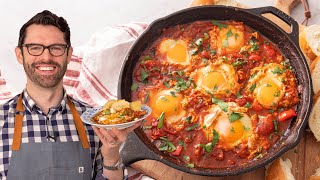 Easy Amazing Shakshuka Recipe [upl. by Pisarik]