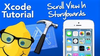 XCode 4 Tutorial Scroll View In Storyboards  Geeky Lemon Development [upl. by Schott]