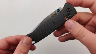 Benchmade Carbon Fiber Bugout [upl. by Ymereg321]