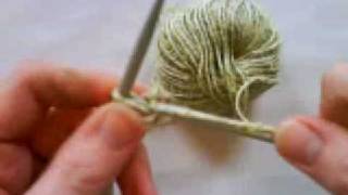 How to knit basic stocking stitch [upl. by Nahtannhoj]