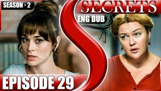 Secrets  Episode 29  Season 2  Will Sergey divorce Valya after her Betrayal  English Dub amp Sub [upl. by Anegal690]