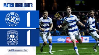 POINTS SHARED AT HOME  Match Highlights  QPR 1  1 Coventry City [upl. by Vinna]