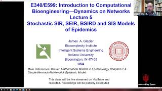 ENG340599 COVID Modeling Lecture 5 Epidemiological Modeling SIR Models and Data Fitting [upl. by Nelon]