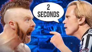 Top 20 Fastest WWE Royal Rumble Eliminations [upl. by Nrek964]