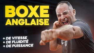 Entraînement de Boxe Anglaise pour améliorer vitesse fluidité relâchement et cardio [upl. by Ridglee]