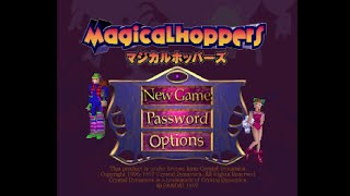 Magical Hoppers マジカルホッパーズ PlayStation 1CC Playthrough No Death 60Fps [upl. by Ailemak]