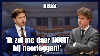 Van Meijeren FvD tijdens het debat over asiel en migratie Kamervoorzitter Bosma grijpt in [upl. by Nancy]