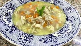 CANJA DE GALINHA  PORTUGUESE CHICKEN SOUPE [upl. by Strep27]