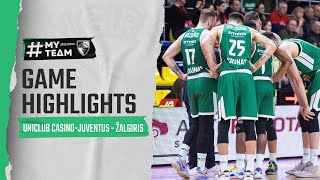 Uniclub Casino – Juventus  Zalgiris  Game Highlights  20230215 [upl. by Nolad980]