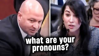 Based Man JUST DESTROYED Woke Liberal Trans With One Single Question  Whole Room Goes Silent [upl. by Oirretno793]