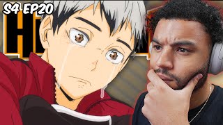 KITA IS UNDERRATED  Haikyuu Season 4 Episode 20 Reaction [upl. by Tranquada]