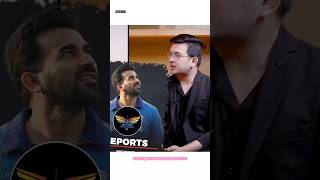 Mohsin Khan Talk About Zaheer Khan shortsfeed cricket [upl. by Cummine]