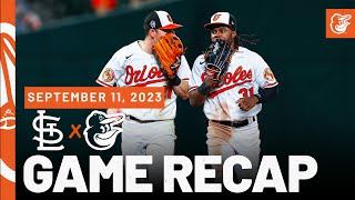 Cardinals vs Orioles Game Recap 91123  MLB Highlights  Baltimore Orioles [upl. by Gilpin352]