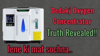 Dedakj Oxygen Concentrator Review  Watch Before Buying [upl. by Soinski705]