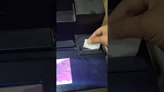 Process Of Receipt Test Print on CDM  Cash Deposit Machine printer cashdeposit masterwork [upl. by Einej]