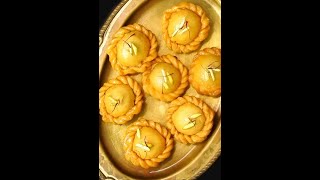 Suryakala Recipe  Diwali Recipes  Diwali Sweets  Indian Sweets Recipe  How to make suryakala [upl. by Aihtiekal]