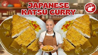 HOMEMADE KATSU CURRY INSPIRED BY CHEF RV’s RECENT TRIP TO TOKYO SUPER YUM [upl. by Ennaitsirk]