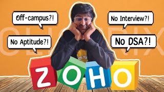 How I got an Internship offer from Zoho [upl. by Saalocin199]