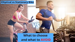 Elliptical Cross Trainer vs Exercise Bike  Which is best and what to AVOID [upl. by Ayoted867]