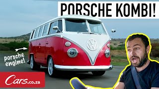 Porscheengined VW Kombi  Allwheeldrive one of a kind masterpiece built in SA [upl. by Eniluj]