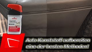 Auto Kunststoff aufbereiten  Ausgeblichene Kunststoffe aufbereiten mit langer Standzeit [upl. by Llenad319]