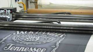 Jack Daniels Direct Print Pool Table Cloth [upl. by Massimo674]