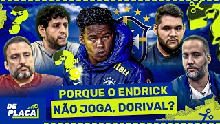 quotPARECE QUE O DORIVAL NÃƒO CONFIA NO ENDRICK MAS CONVOCA PORQUE O TORCEDOR QUER ELE NA SELEÃ‡ÃƒOquot [upl. by Nileuqaj961]