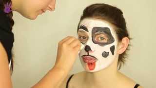 Malowanie buziek Face Painting  8  Pies Dog [upl. by Leahcir]