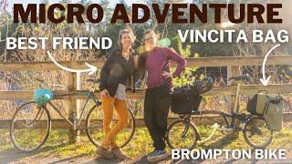 41  MICRO AVENTURE AU QUEBEC AVEC LE VINCITA BIG NASH RACK BAG REVIEW🚴Vincitaofficial [upl. by Sansen930]