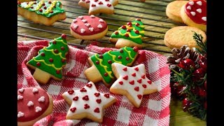 Galletas de Mantequilla Navideñas  Postre Navideño [upl. by Guglielmo]