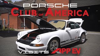 PNW Porsche Club VISITS APP EV [upl. by Iarised102]